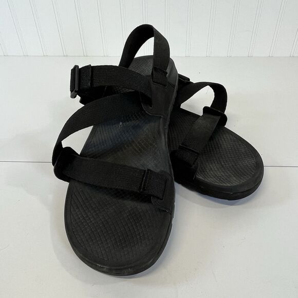 Chaco Lowdown Sandal Men's 13M Black‎ Solid Lightweight JCH107109 OUTDOOR HIKING - Picture 2 of 10